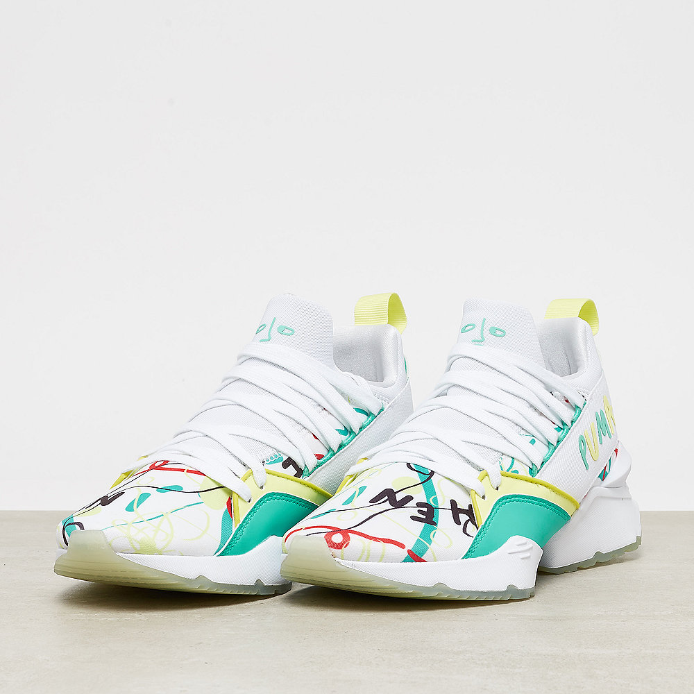 Puma PUMA x Shantell Martin Muse Maia puma white-sunny lime