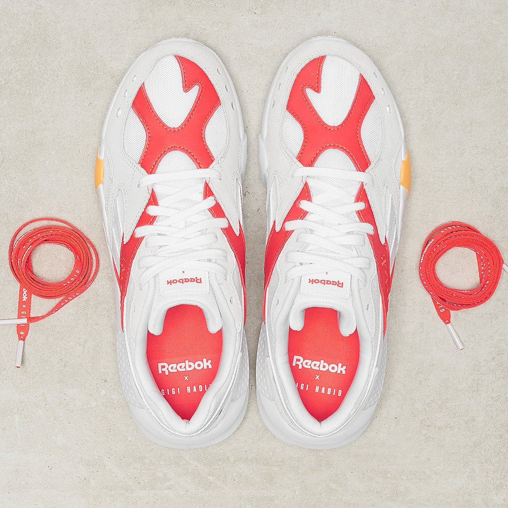 Reebok Aztrek DD Gigi white/true grey/neon red/solar gold