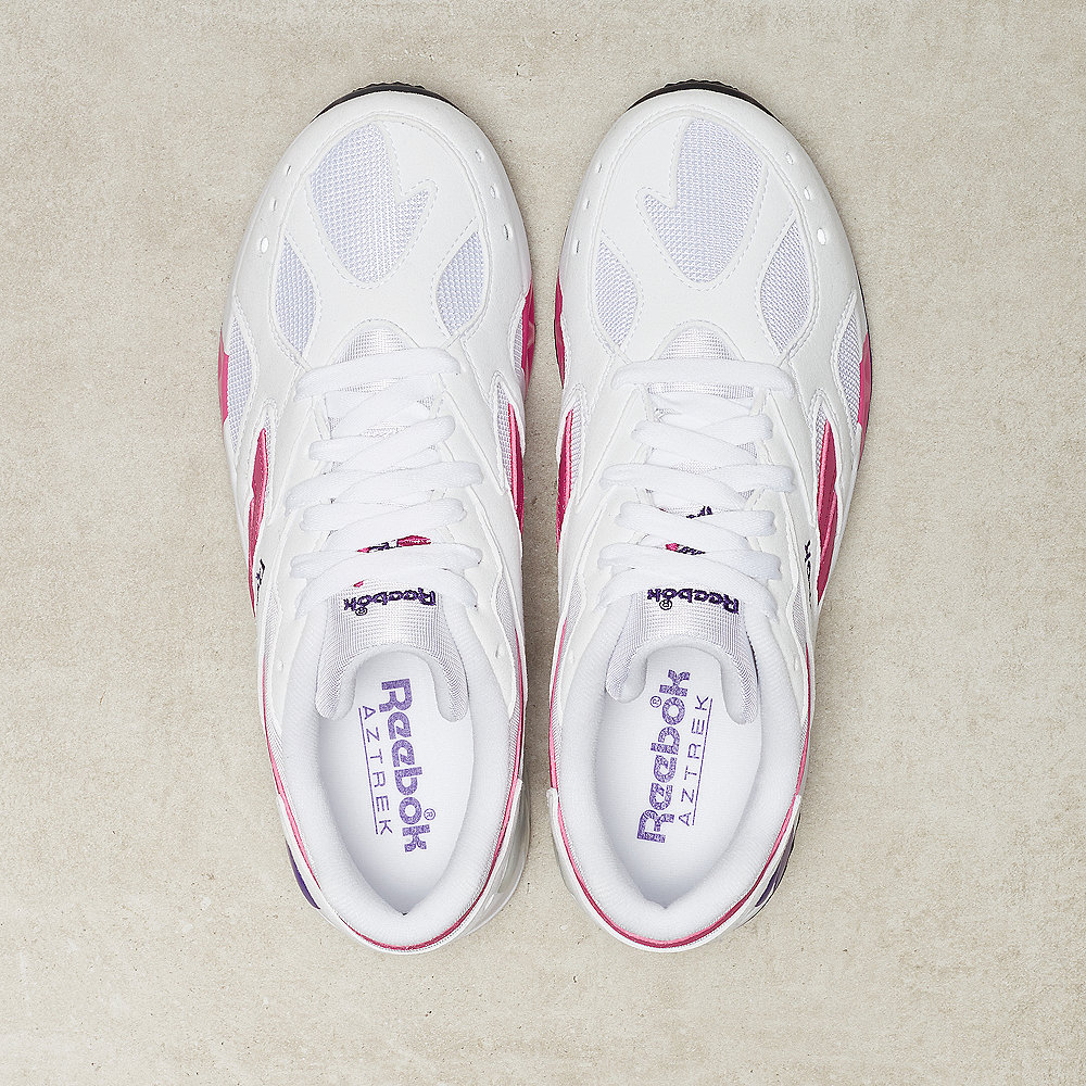 Reebok Aztrek white/bright rose/crushed cobalt/team purple/steel