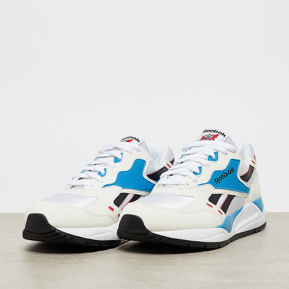 Reebok Bolton chalk/white/red rush/california blue/black