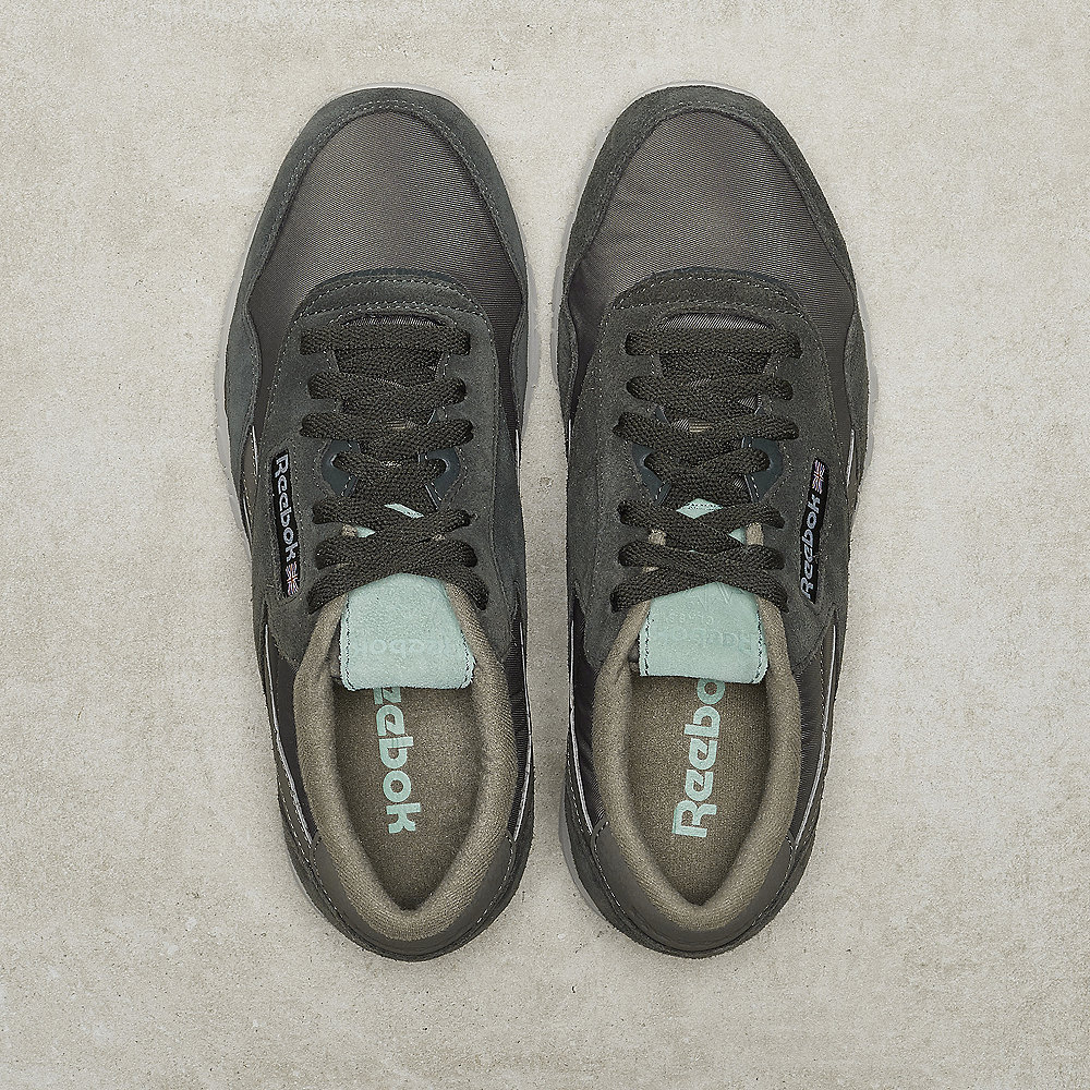 Reebok CL Nylon R top dark cypress/terrain grey/skull grey/green