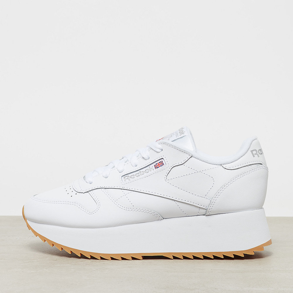 Reebok Classic Leather Double white/silver met/gum