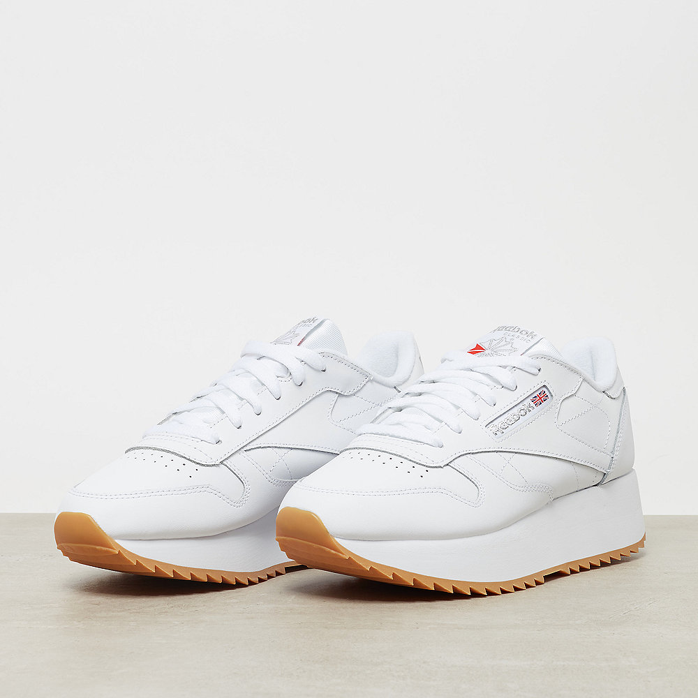 Reebok Classic Leather Double white/silver met/gum