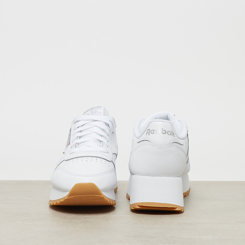 Reebok Classic Leather Double white/silver met/gum