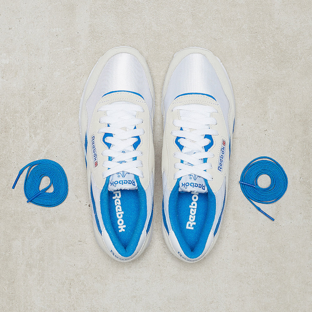 Reebok Classic Leather Nylon archive white/cycle blue
