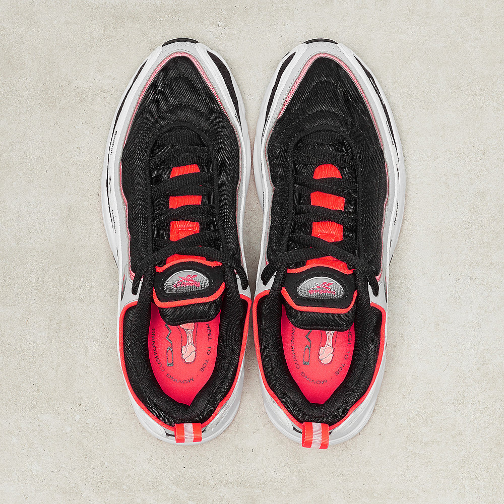 Reebok Daytona DMX Vector black/skull grey/white/neon red