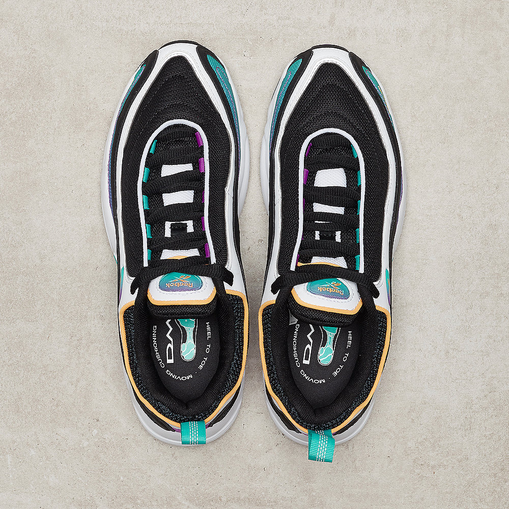 Reebok Daytona DMX gradation-black/timeless teal/aubergine/gold