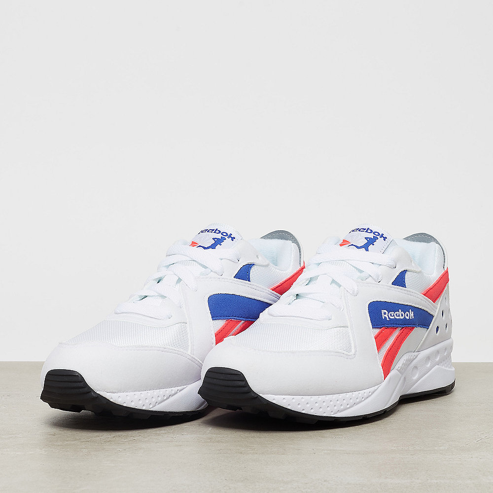 Reebok Pyro pops-white/neon red/crushed coablt/black