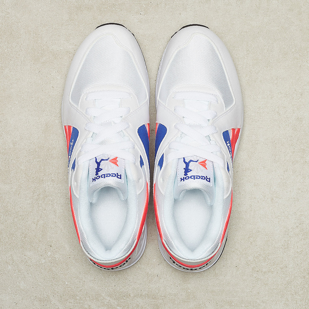 Reebok Pyro pops-white/neon red/crushed coablt/black