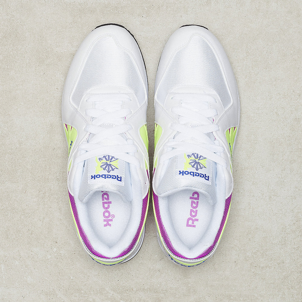 Reebok Pyro white/ viciousviolet/ neonyellow/crushedcobalt/black