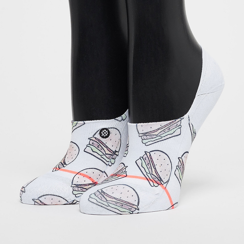 Stance Extra Cheese Super Invisible Liner white