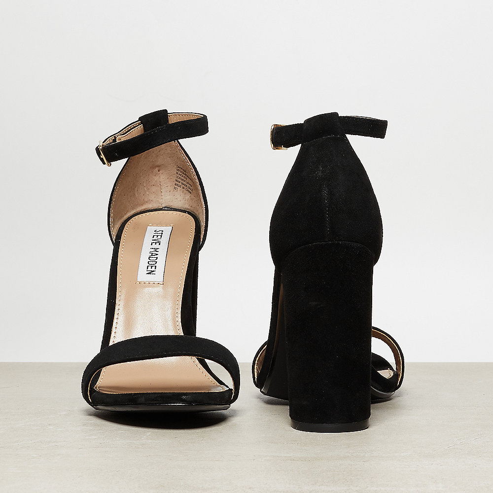 Steve Madden Carrson black suede