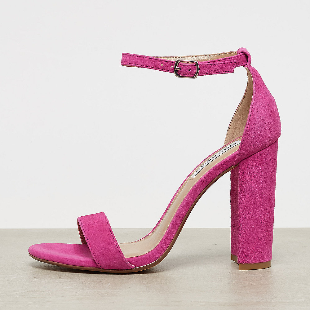 Steve Madden Carrson hot pink suede