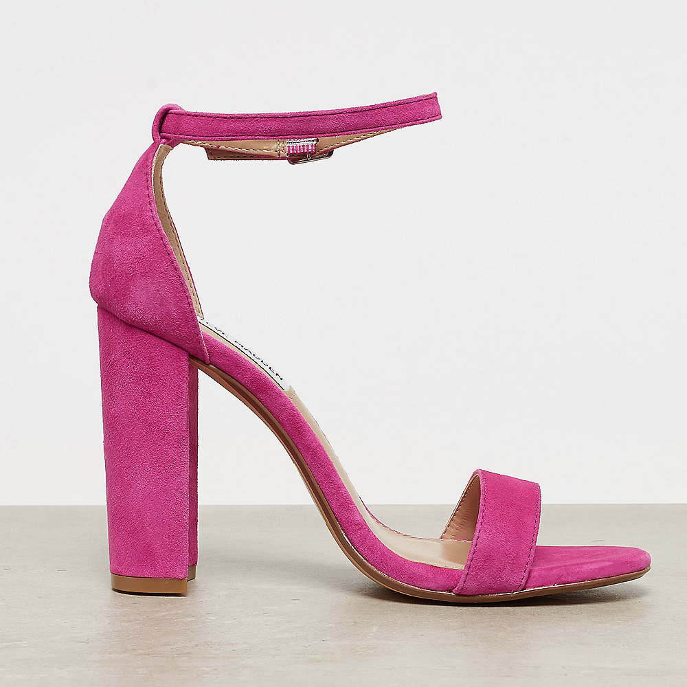 Steve Madden Carrson hot pink suede