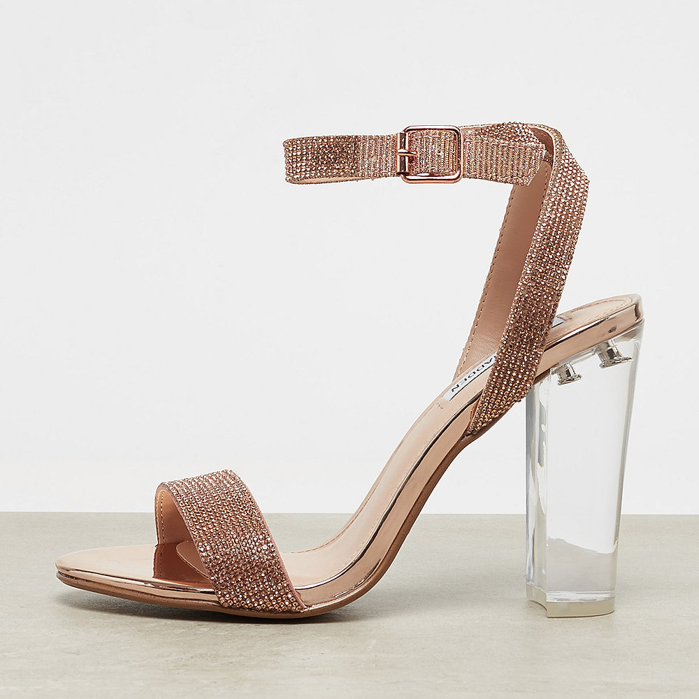 Steve Madden Crysler rose gold Party High Heels | ONYGO