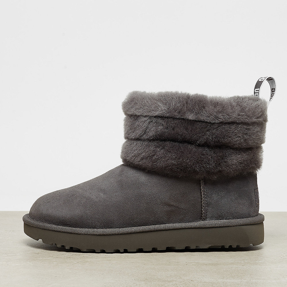 UGG Fluff Mini Quilted charcoal