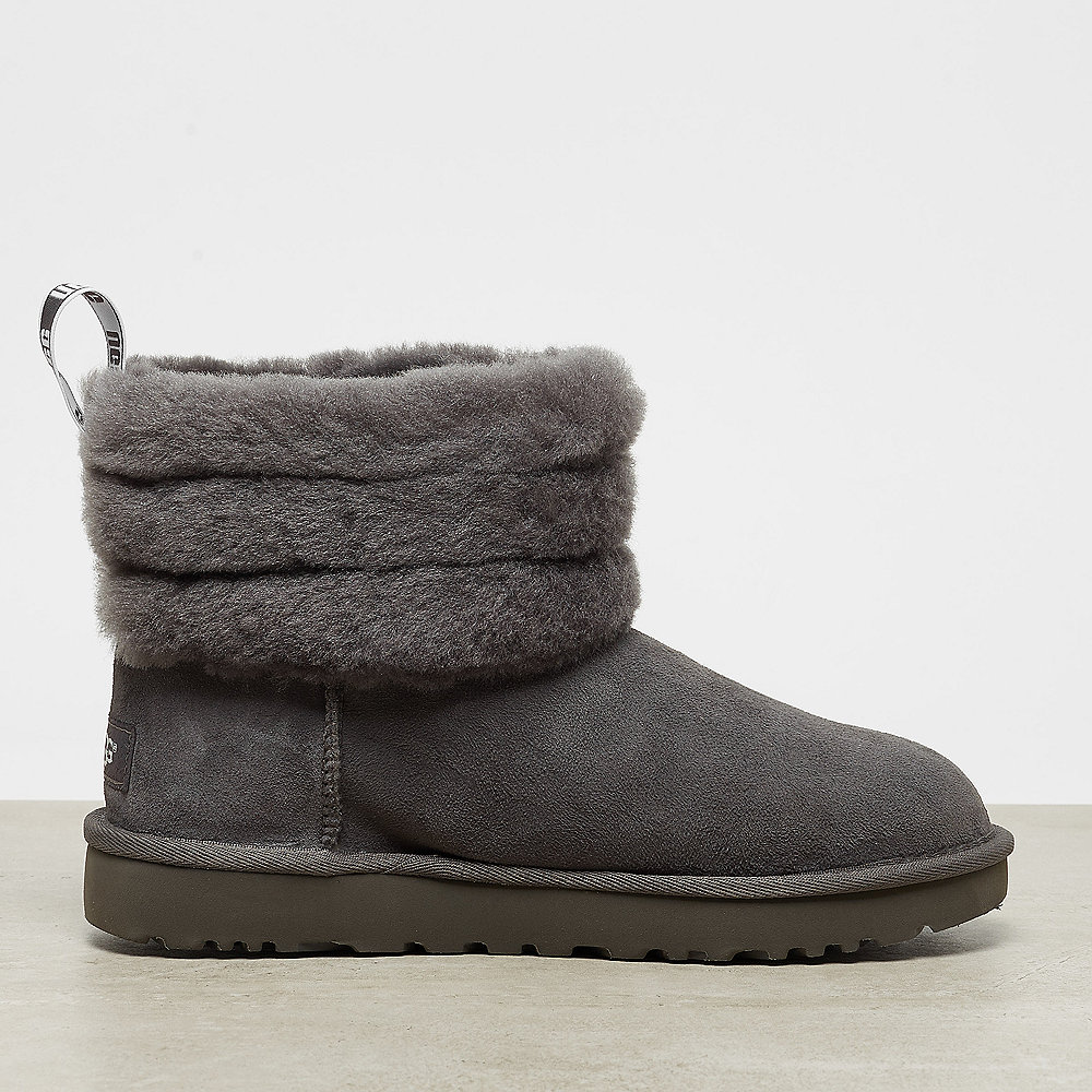 UGG Fluff Mini Quilted charcoal