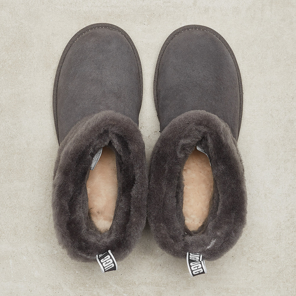UGG Fluff Mini Quilted charcoal