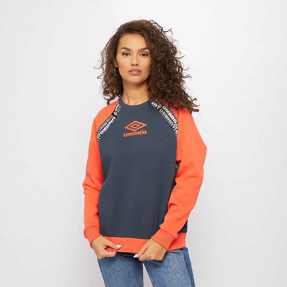Umbro Colour Block Raglan Sweat blue nights/firecracker