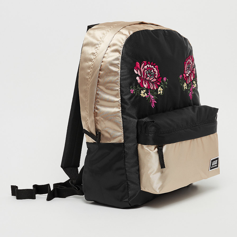 Vans Deana Festival Embroidery Backpack gold shine
