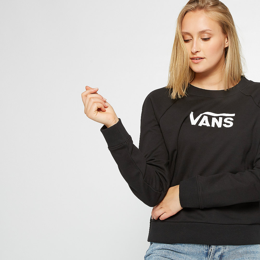 Vans Flying V Boxy Crew Sweatshirt black