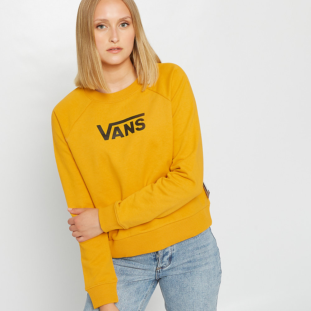 Vans Flying V Boxy Crew Sweatshirt mango mojito