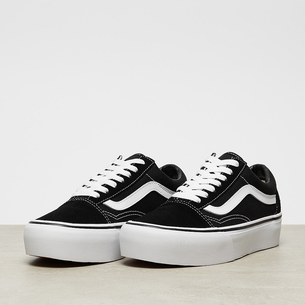 Vans Old Skool Platform black/white