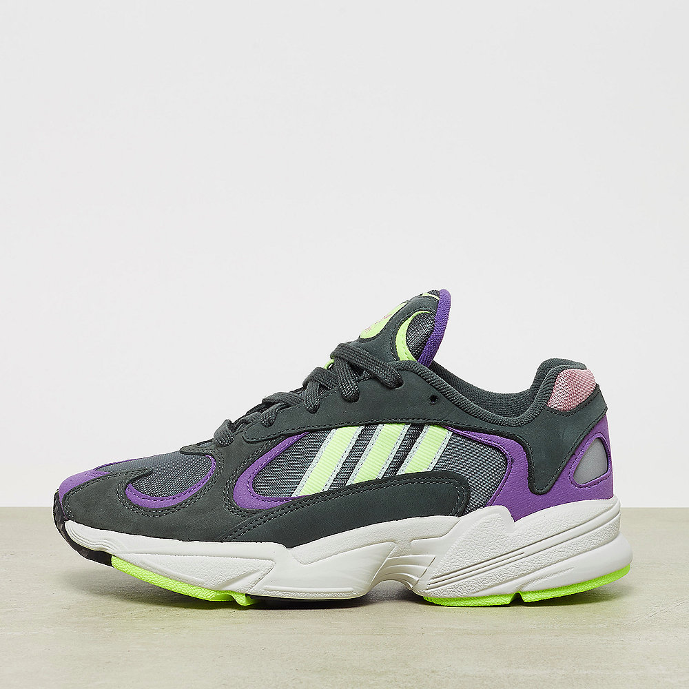 adidas Yung-1 legend ivy/hi-res yellow/active purple