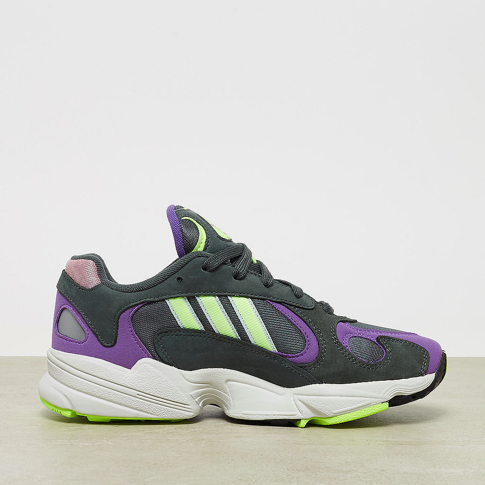 adidas Yung-1 legend ivy/hi-res yellow/active purple