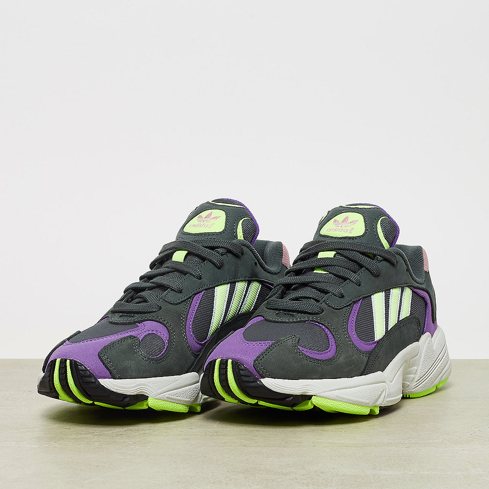 adidas Yung-1 legend ivy/hi-res yellow/active purple
