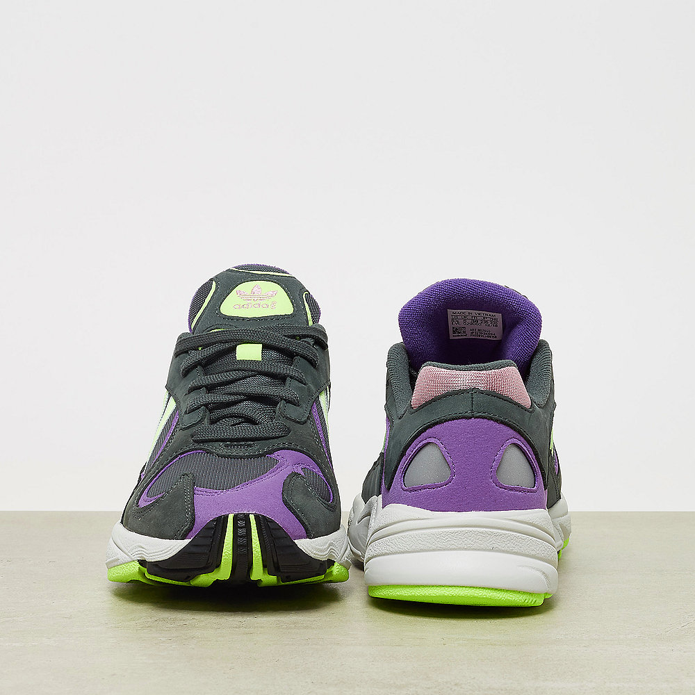 adidas Yung-1 legend ivy/hi-res yellow/active purple