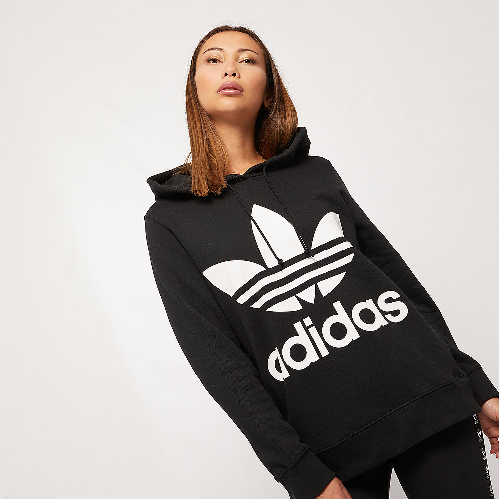 adidas Trefoil Hoodie black