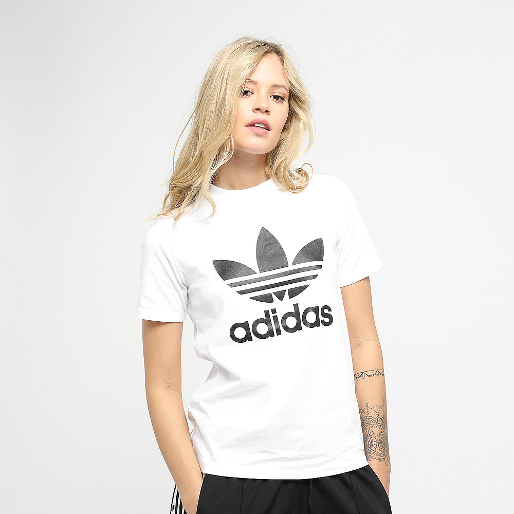 adidas Trefoil T-Shirt white/black