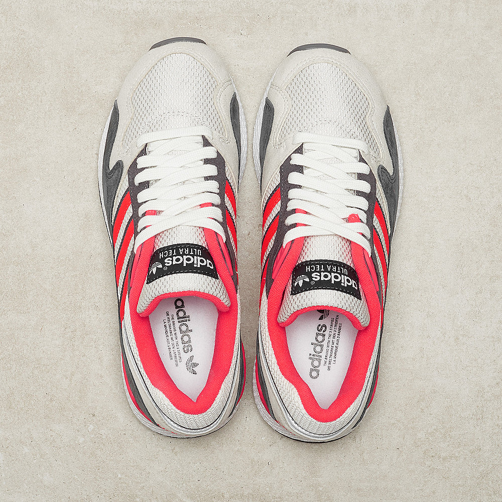 adidas Ultra Tech raw white/shock red/grey