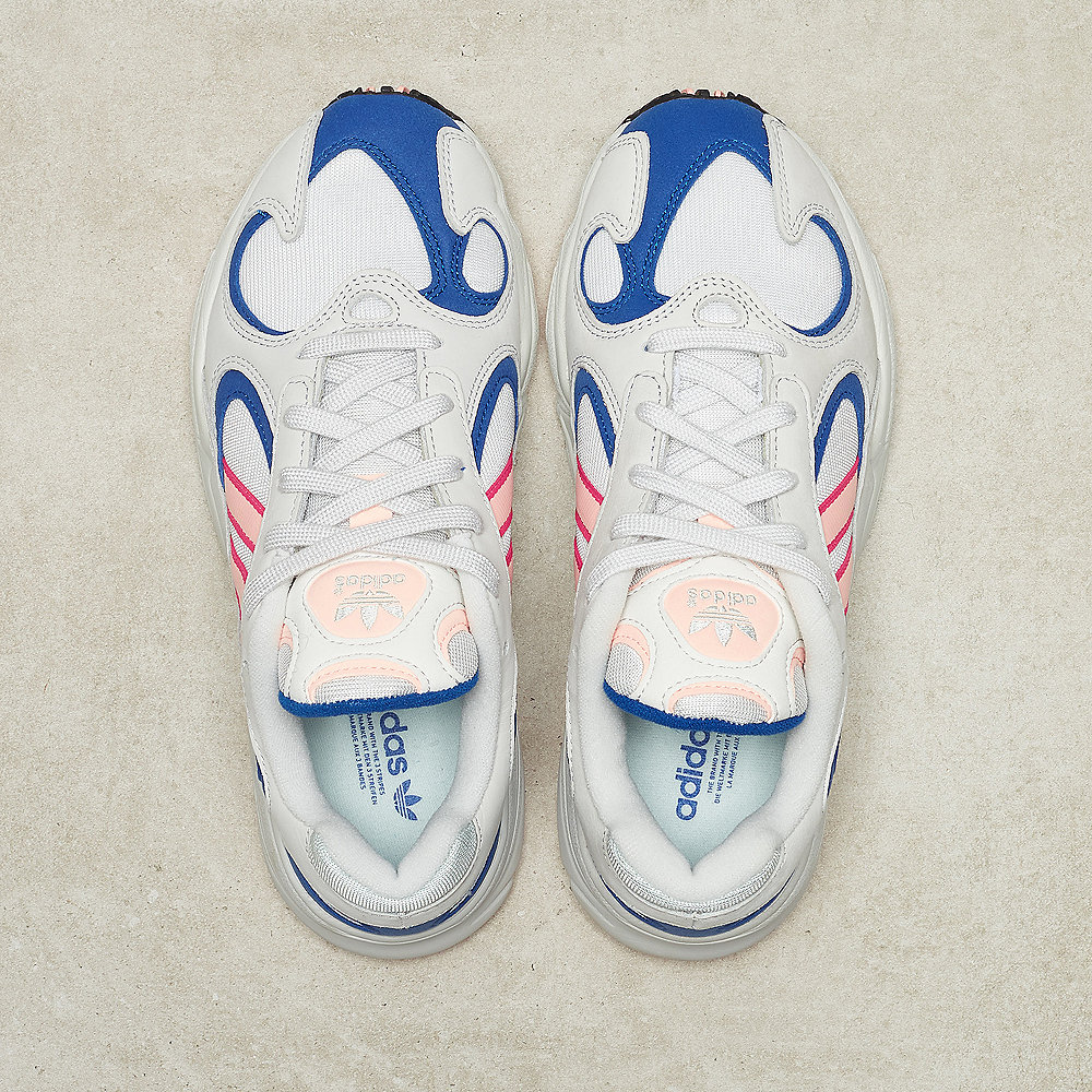 adidas Yung-1 crystal white/clear orange/collegiate royal