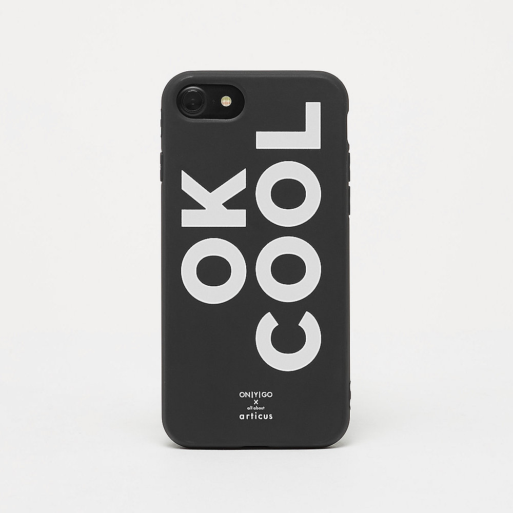 allaboutarticus OK COOL black iPhone Case