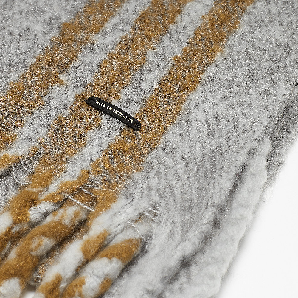 Nümph Ganya Scarf robe grau/cognac